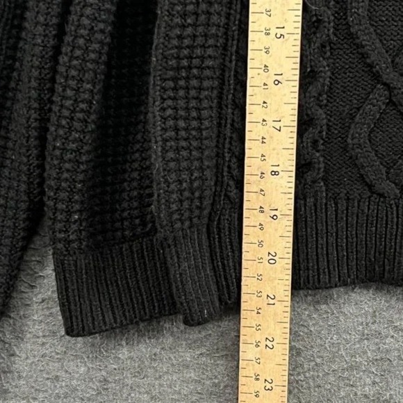 Frank & Oak Cable Knit Mock Neck Sweater - Picture 5 of 8